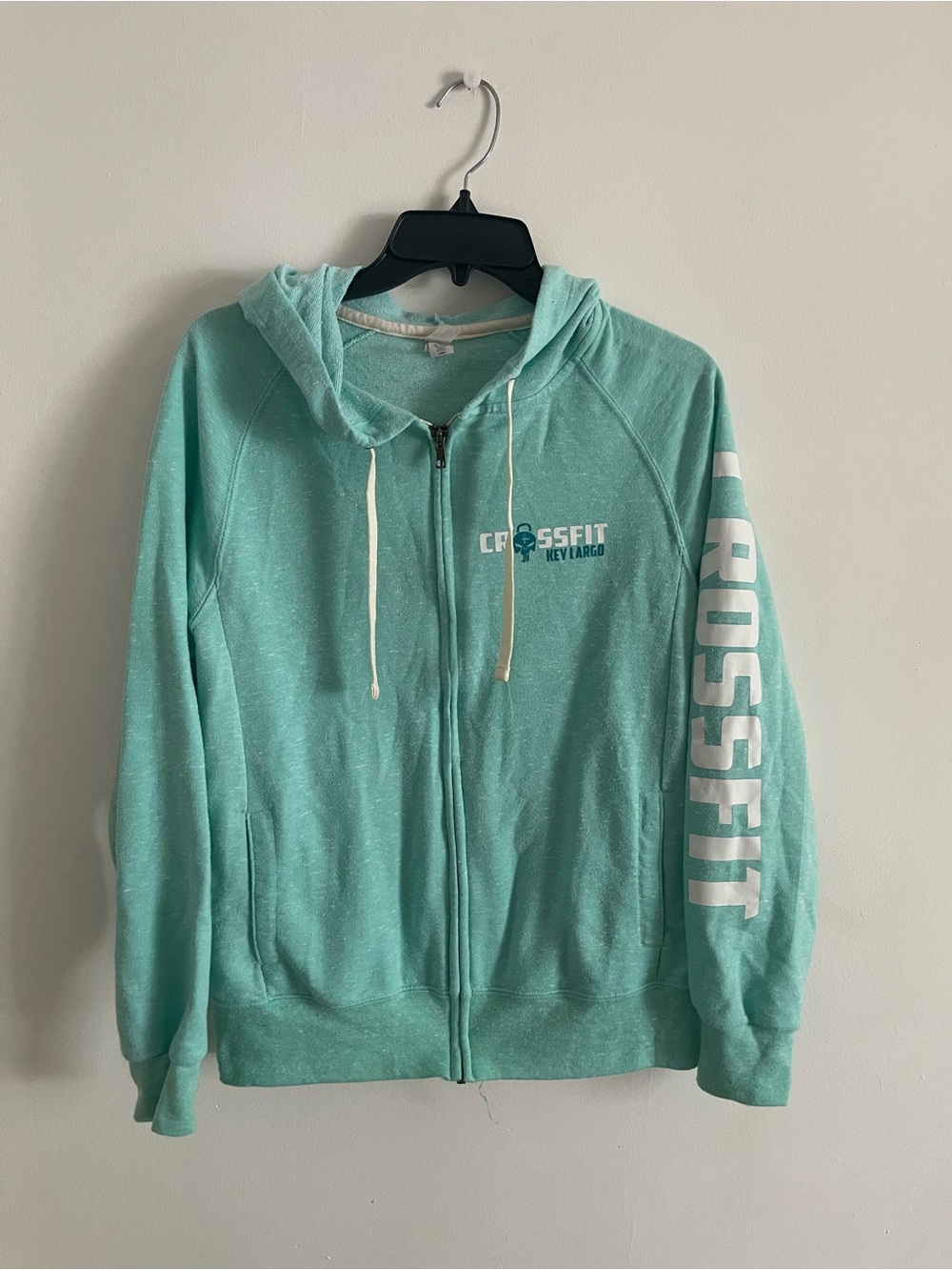 CrossFit Key Largo Mint Zip Hoodie